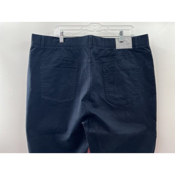 Williams & Kent Men’s Navy Blue 5 Pocket Cotton Blend Pants Size 42 X 31.5” - Picture 7 of 10